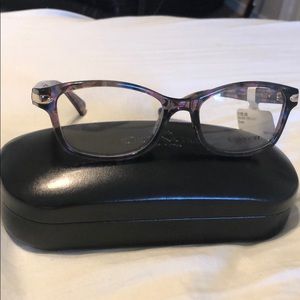 BRAND NEW COACH EYE GLASS FRAMES WITH CASE